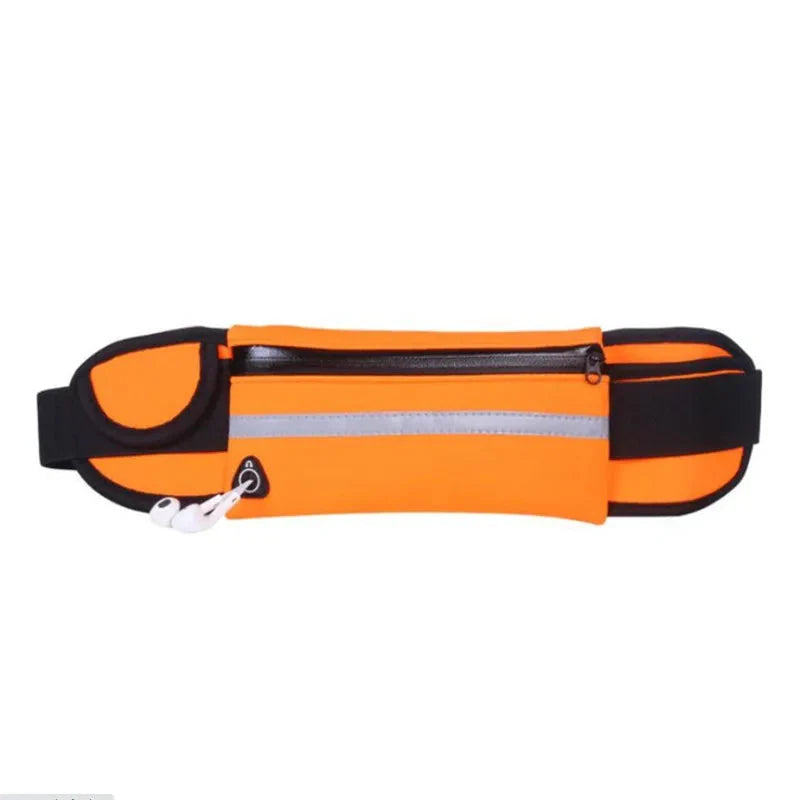 Running Waist Bag Men Women Marathon Cycling Multi-Functional Bags with Water Bottle Waterproof Phone Bag Unisex Waist Belt Pack
